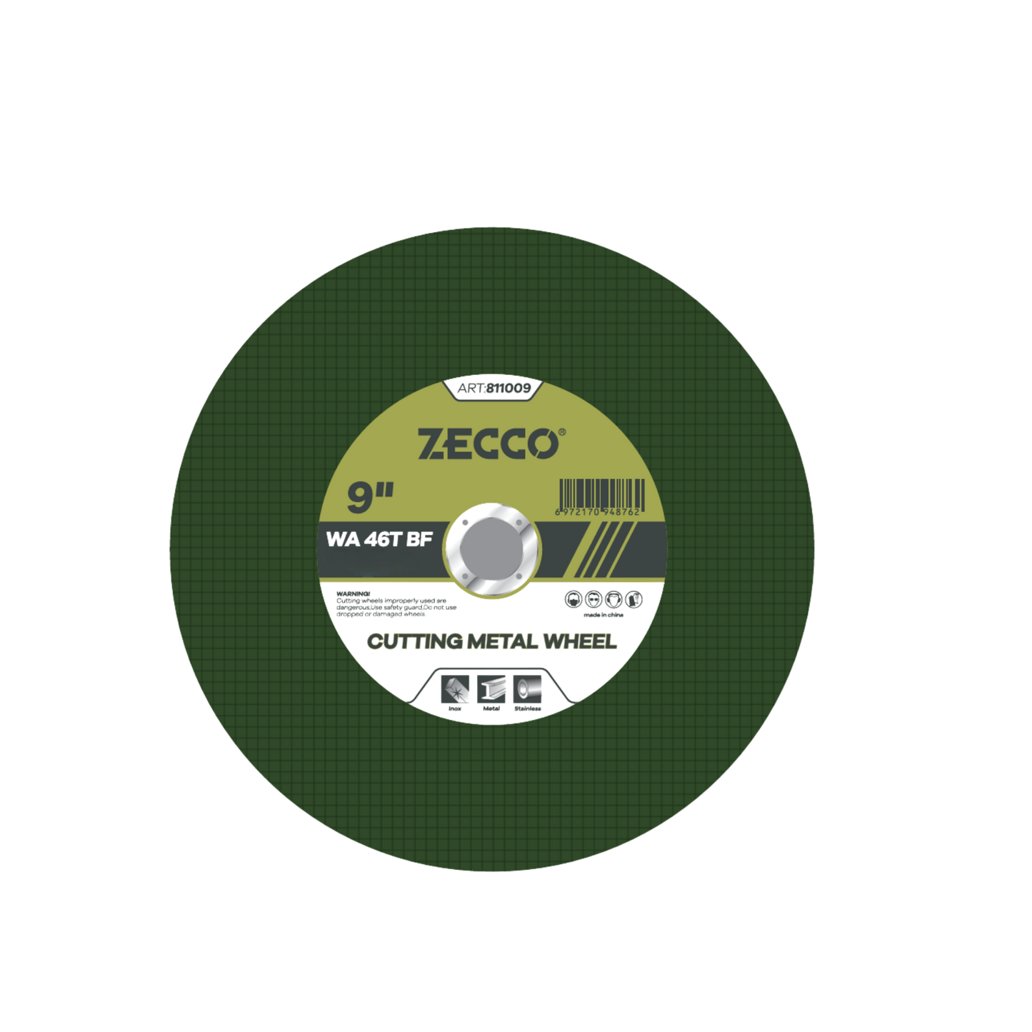 DISQUE À TRONÇONNER MÉTAL ZECCO 230 MM