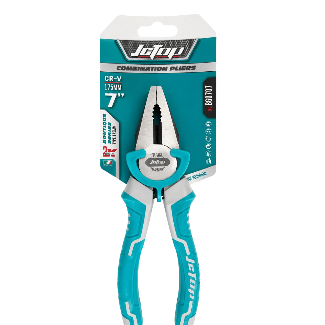 Pince Universelle Professionnelle 175 mm (7") en Acier Chrome Vanadium CR-V – JCDO
